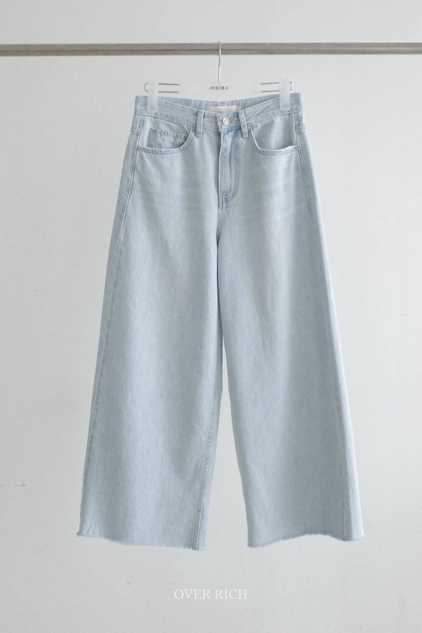 OVER RICH韓國東大門直郵女士新款推薦26春夏時尚牛仔褲OVER RICH牛仔褲