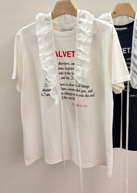 JADEMARKET韓國直郵實拍女裝新款休閑熱賣時尚推薦職業T恤JADE MARKETT恤