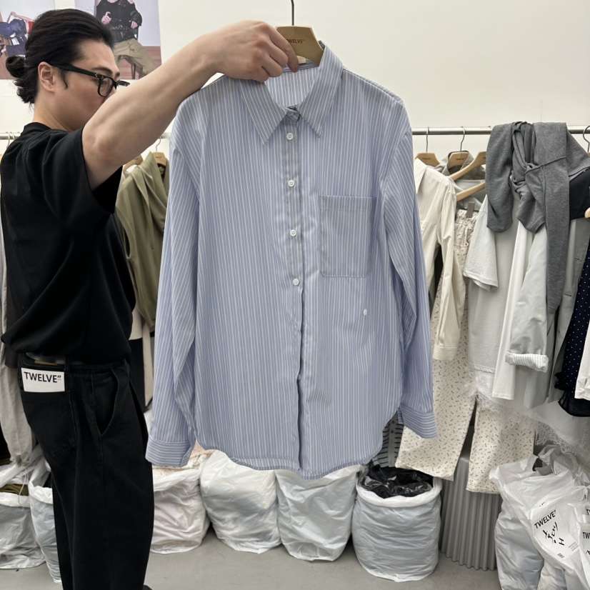 TWELVE韓國東大門直郵女裝新品26春夏時尚推薦襯衫蕾絲衫TWELVE襯衫/蕾絲衫