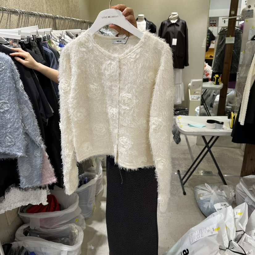 REFLAT韓國直郵女士新品職業推薦時尚26春夏熱賣針織衫開衫REFLAT針織衫