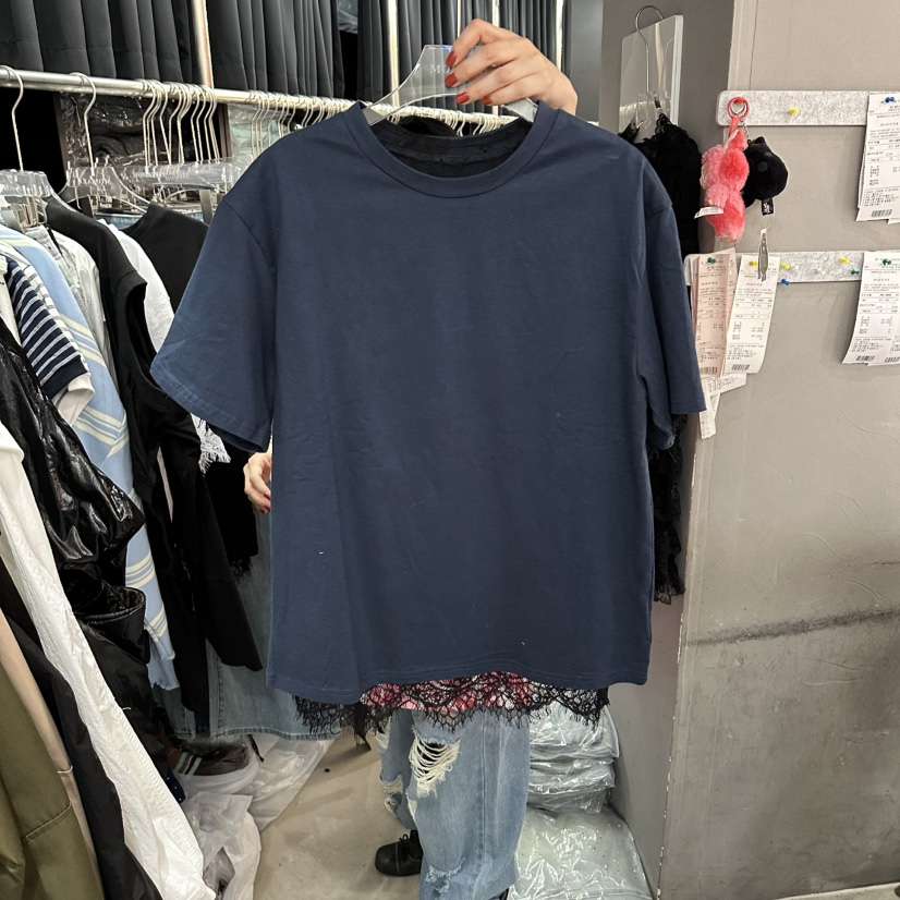 MOMAZU韓國直郵女裝新款職業推薦時尚人氣熱賣26春夏T恤兩面穿MOMAZUT恤