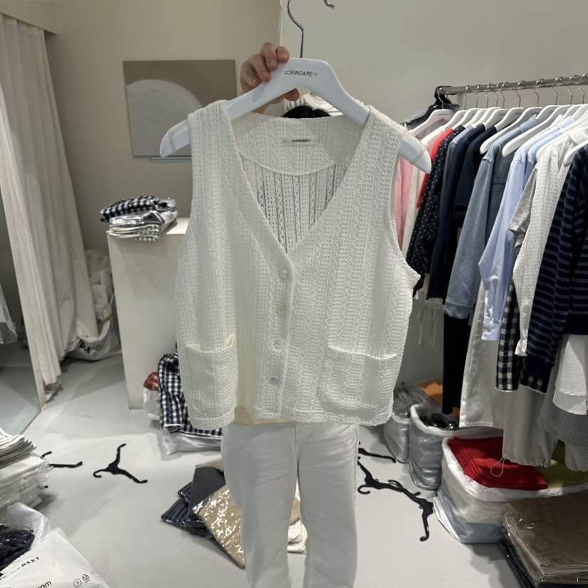 LORING RE I韓國東大門直郵女士新品26春夏熱賣職業馬甲LORING RE-I/BARE馬甲