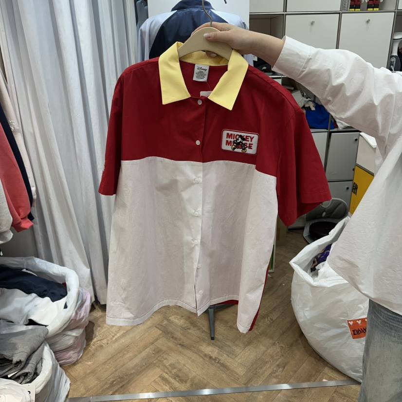 DE LINE韓國直郵實拍女士新款時尚休閑26春夏襯衫蕾絲衫DE LINE襯衫/蕾絲衫