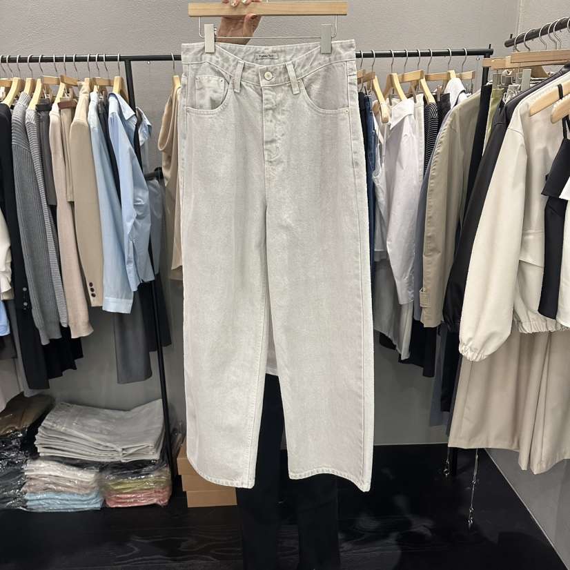 FLAMME TOIT/LUNAMDE韓國東大門代購女裝新款26春夏牛仔褲FLAMME TOIT/LUNAMDE牛仔褲