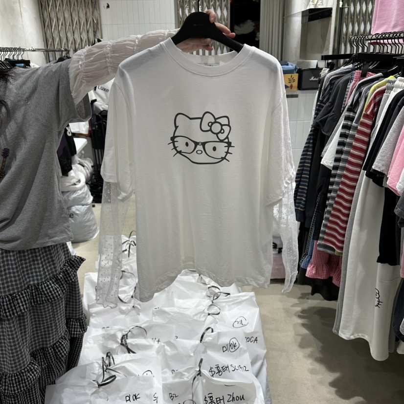 VANTA韓國東大門直郵女士新款推薦26春夏人氣時尚長袖T恤VANTA長袖T恤