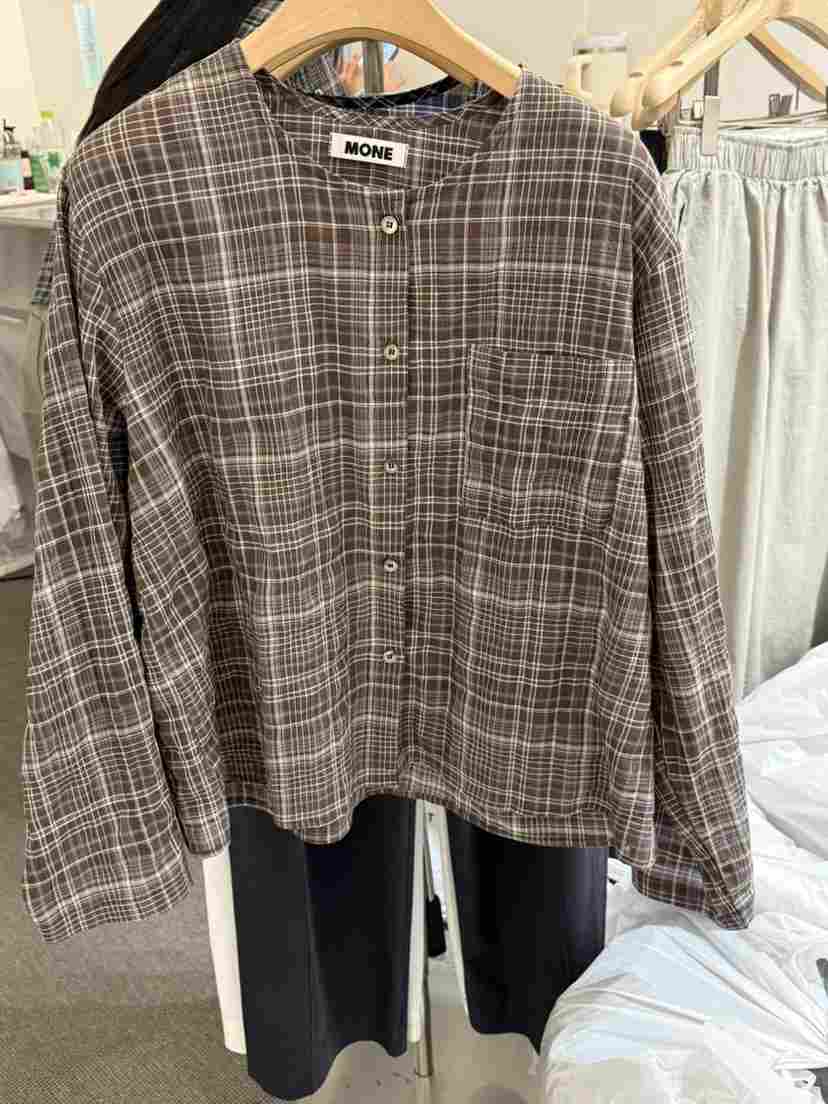 MONE-A韓國代購女裝新款時尚熱賣職業人氣推薦襯衫蕾絲衫MONE-A襯衫/蕾絲衫