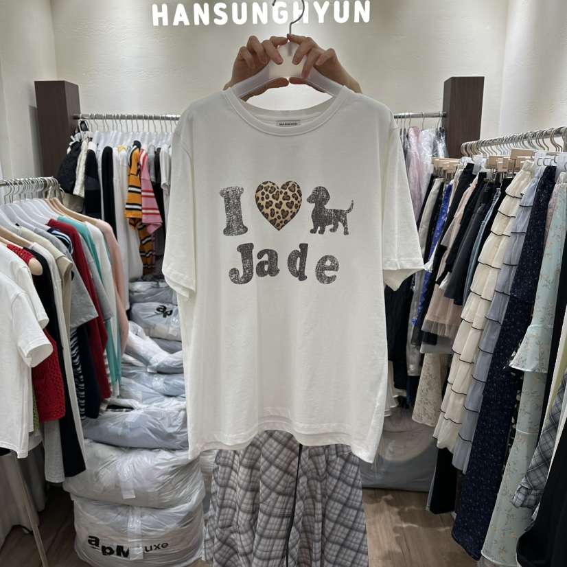 HANSUNGHYUN韓國代購女士新款職業26春夏真品休閑T恤棉質HANSUNGHYUNT恤