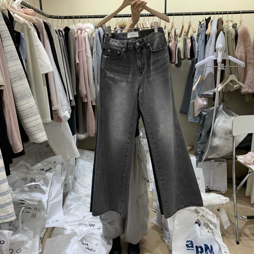 MEMOIRE東大門代購女裝新品真品職業熱賣休閑推薦人氣牛仔褲MEMOIRE牛仔褲