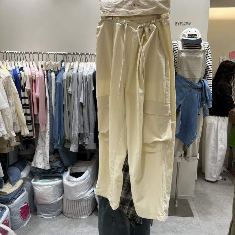 BY FLOW東大門代購女裝新品職業26春夏休閑推薦真品休閑褲BY FLOW休閑褲