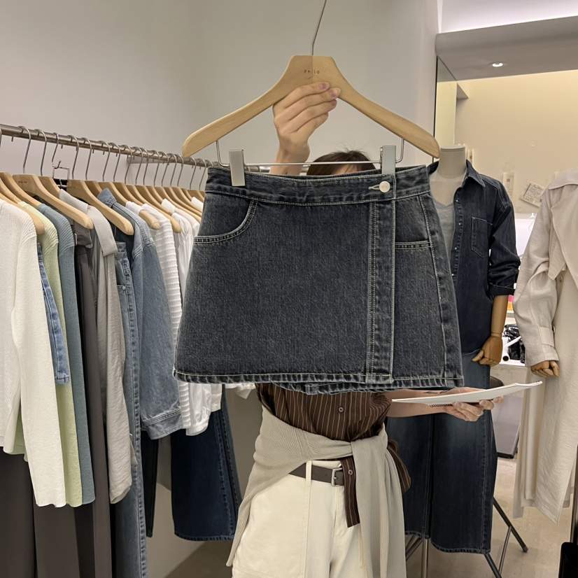 PHILO東大門代購女士新品真品26春夏熱賣休閑時尚裙褲裹身裙PHILO裙褲