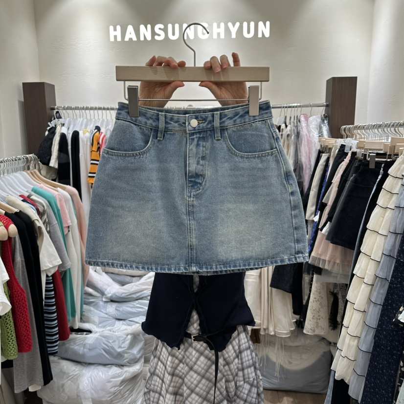 HANSUNGHYUN東大門實拍女裝新款休閑熱賣人氣真品職業裙褲HANSUNGHYUN裙褲