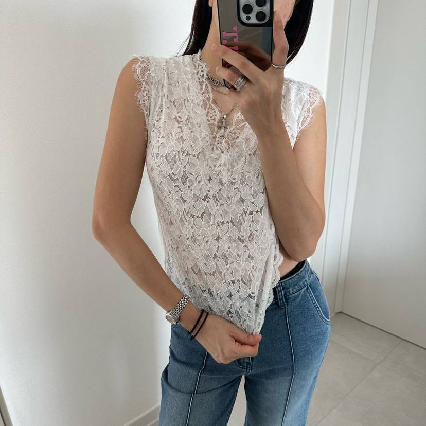 SOUIT韓國直郵實拍女裝新款職業熱賣時尚休閑推薦吊帶背心SOUIT by mabel-L吊帶/背心