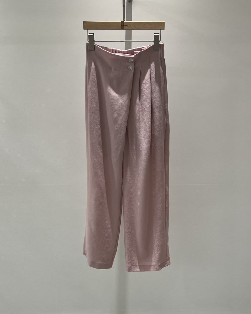 DENISE韓國代購女裝新款人氣休閑推薦熱賣職業休閑褲褶裥DENISE休閑褲