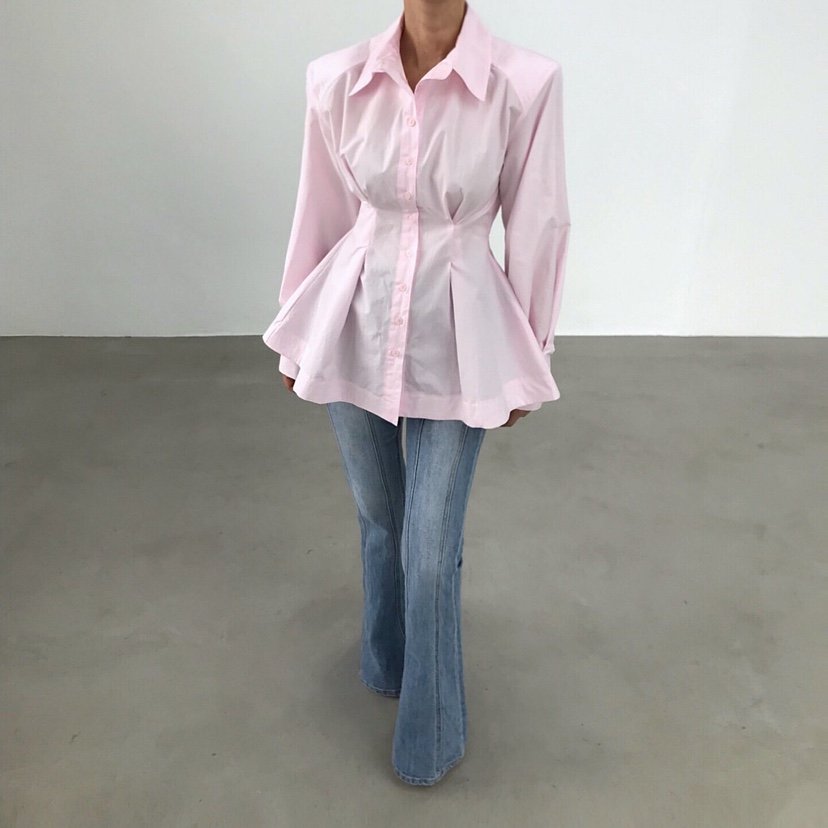 2TWO MOON韓國東大門直郵女士新品休閑人氣襯衫蕾絲衫露肩2TWO MOON襯衫/蕾絲衫