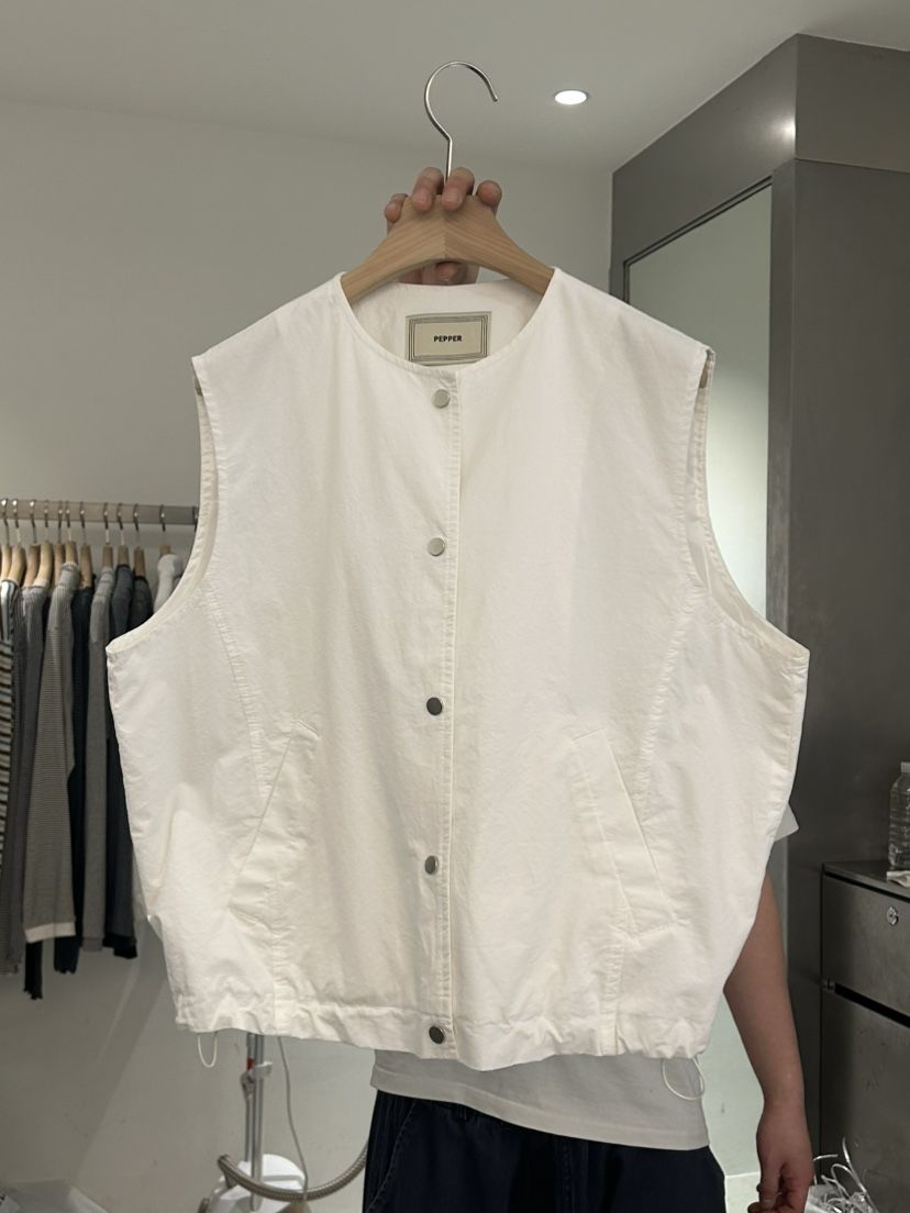 PEPPER-L韓國東大門代購女士新品人氣時尚26春夏熱賣馬甲PEPPER馬甲