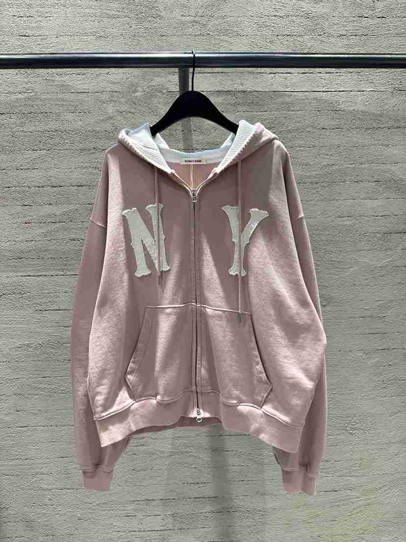 SUGAR CASE韓國直郵實拍女士新品休閑職業夾克連帽衫拉鏈SUGAR CASE夾克