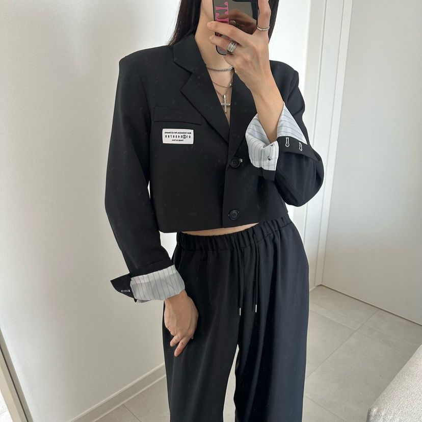 SOUIT韓國東大門代購女裝新品人氣推薦時尚休閑26春夏夾克SOUIT by mabel-L夾克