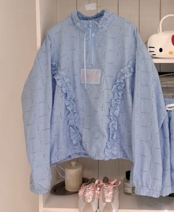 BOUTIQUE-L韓國直郵女裝新品26春夏職業休閑熱賣襯衫蕾絲衫BOUTIQUE-L襯衫/蕾絲衫