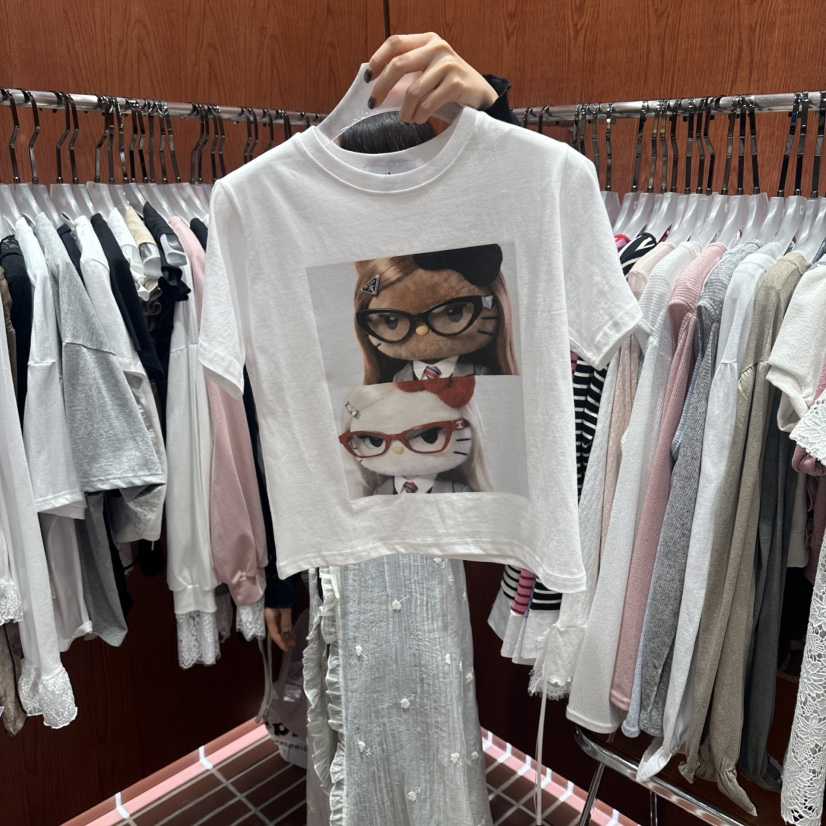 ILLO/MOCI韓國東大門代購女士新品26春夏熱賣職業時尚T恤ILLO/MOCIT恤