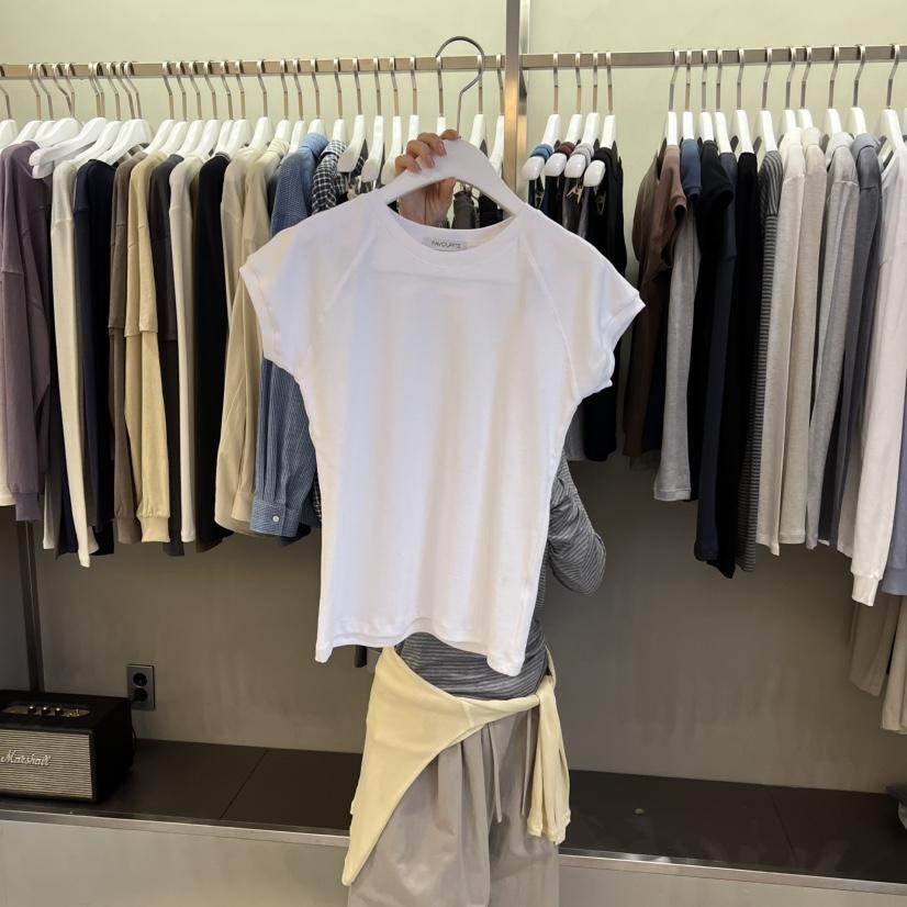 FAVE/FAVOURITE韓國東大門代購女士新款時尚推薦26春夏T恤FAVE/FAVOURITET恤