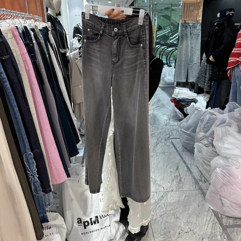 ILLO/MOCI韓國直郵實拍女士新款推薦時尚休閑26春夏牛仔褲ILLO/MOCI牛仔褲