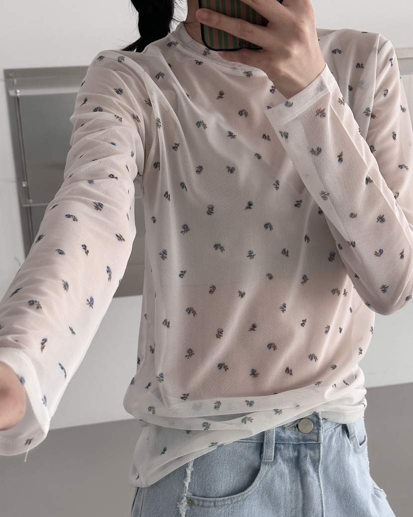 HOWDY韓國直郵女士新品26春夏熱賣人氣推薦職業休閑長袖T恤HOWDY長袖T恤