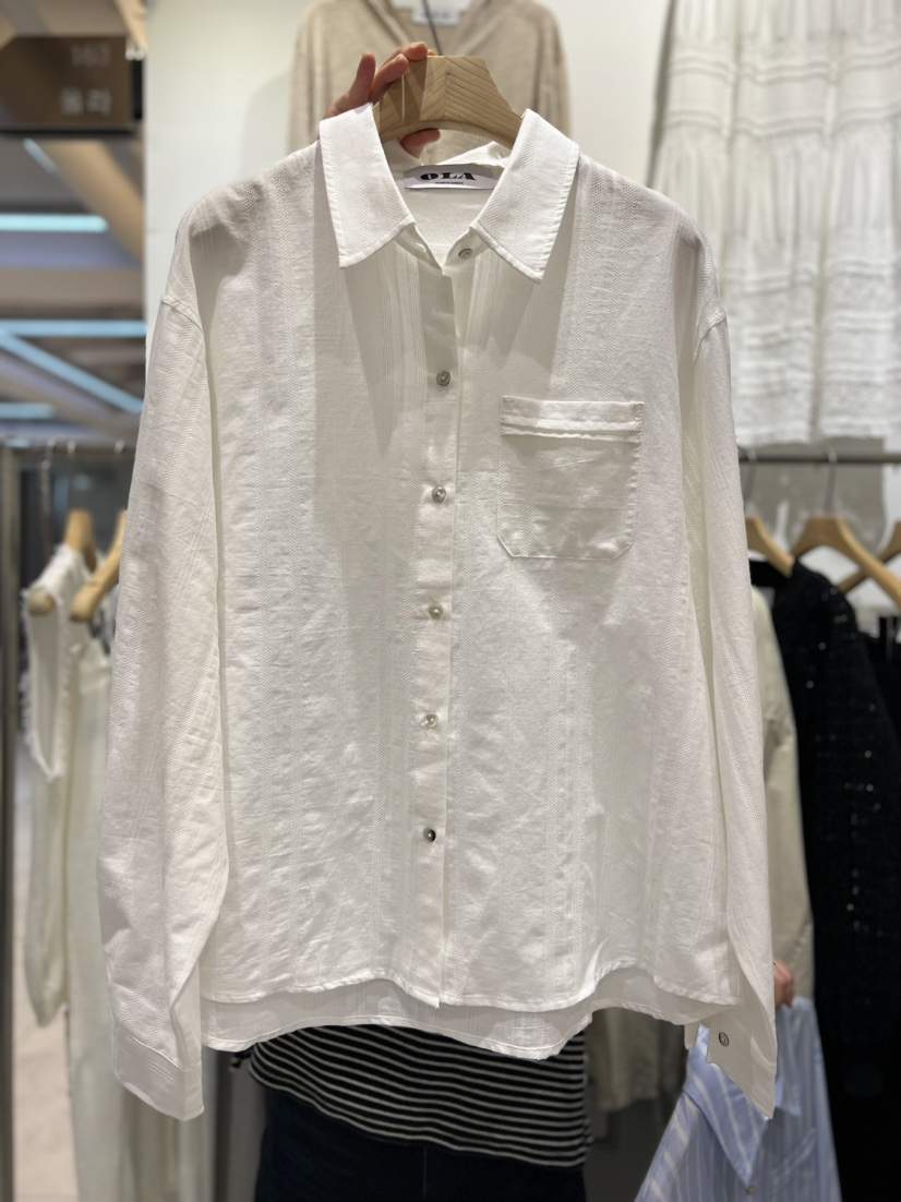 OLA韓國東大門代購女士新款人氣推薦時尚26春夏襯衫蕾絲衫mellor/OLA襯衫/蕾絲衫