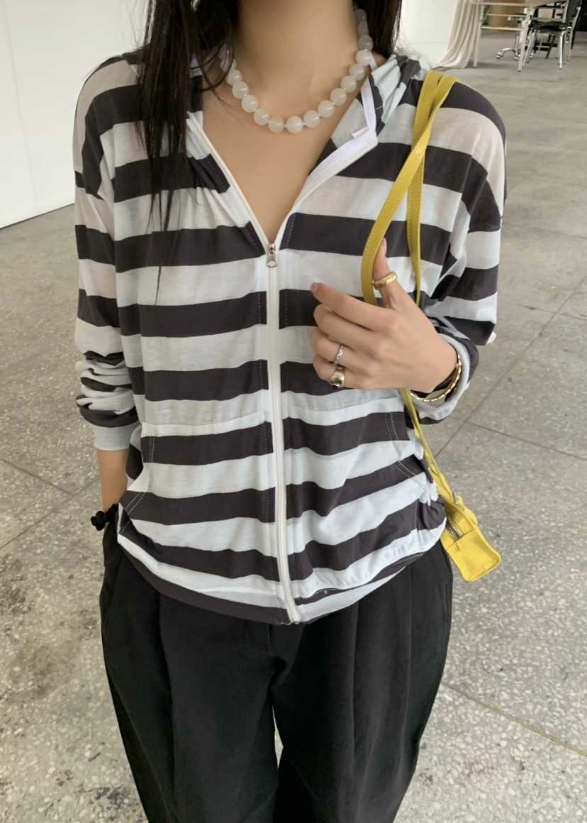 OUPPT韓國代購女裝新款推薦熱賣職業人氣26春夏夾克連帽衫OUPPT夾克