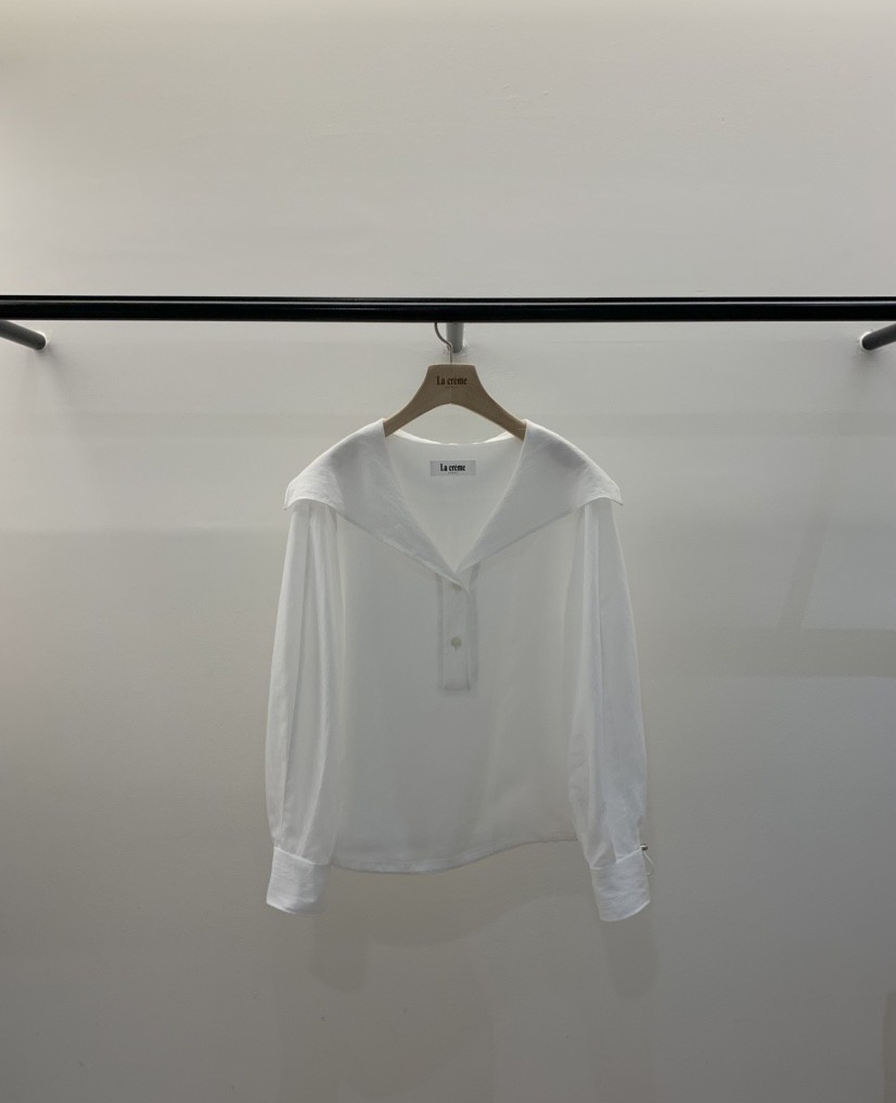 LA CREME韓國直郵女士新品熱賣26春夏人氣推薦襯衫蕾絲衫LA CREME襯衫/蕾絲衫