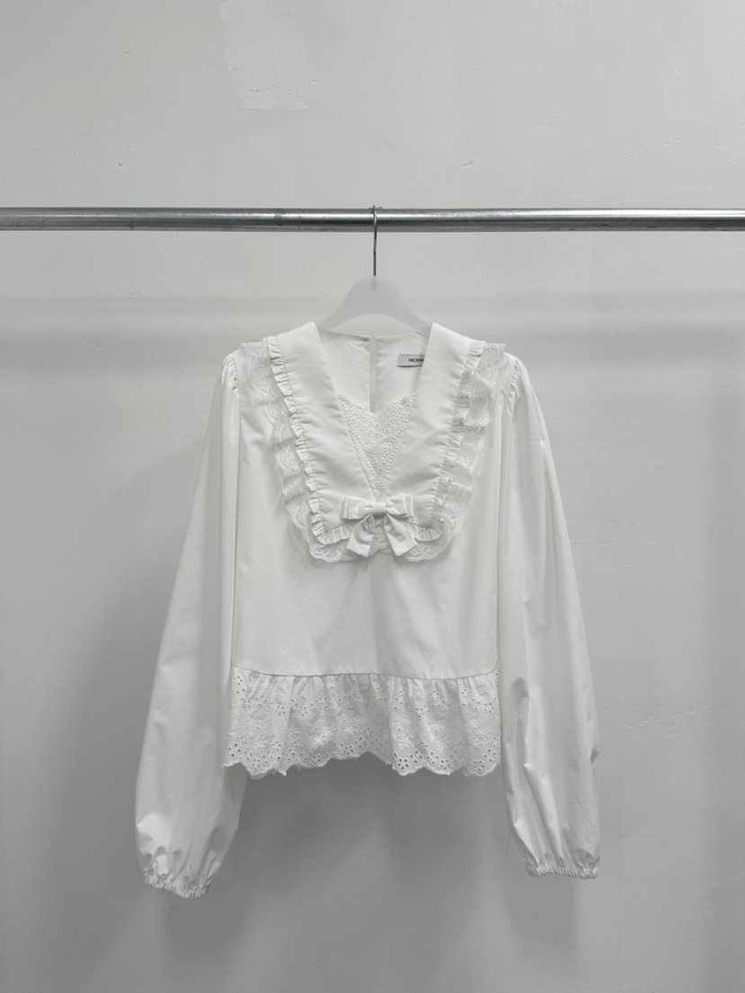 MOSMOS韓國東大門直郵女士新品職業26春夏熱賣襯衫蕾絲衫MOSMOS襯衫/蕾絲衫