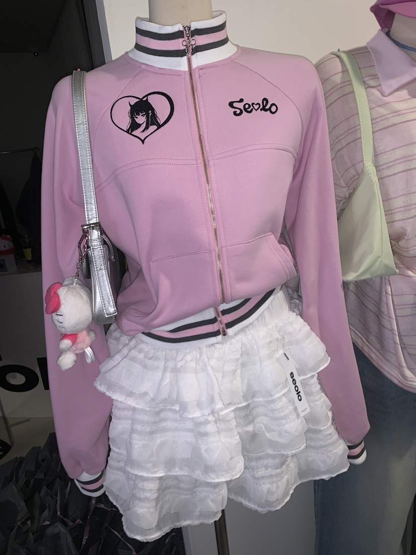 SEOLO韓國直郵女裝新品職業26春夏人氣推薦時尚熱賣夾克拉鏈Seolo seoul夾克