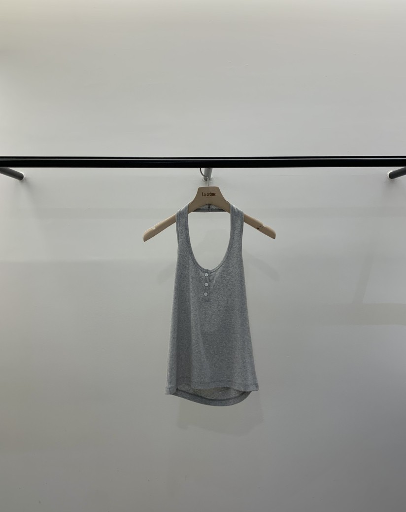 LA CREME韓國代購女裝新品休閑熱賣時尚人氣26春夏吊帶背心LA CREME吊帶/背心