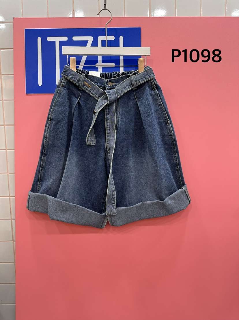 ITZEL韓國東大門直郵女裝新品推薦職業26春夏休閑短褲含腰帶ITZEL短褲