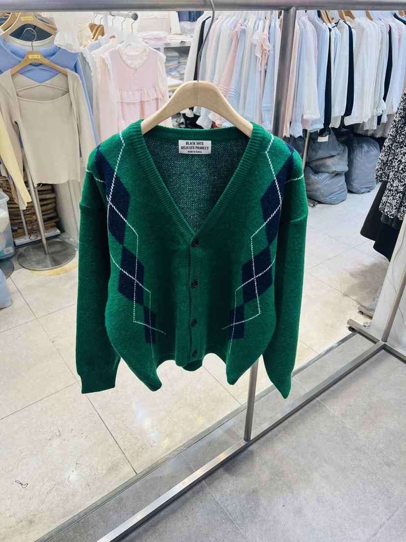 BLACK NOTE韓國直郵實拍女士新品職業26春夏推薦熱賣針織衫BLACK NOTE針織衫