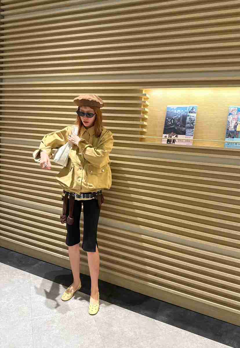 DENVER韓國東大門代購女裝新品推薦休閑時尚熱賣26春夏夾克DENVER夾克