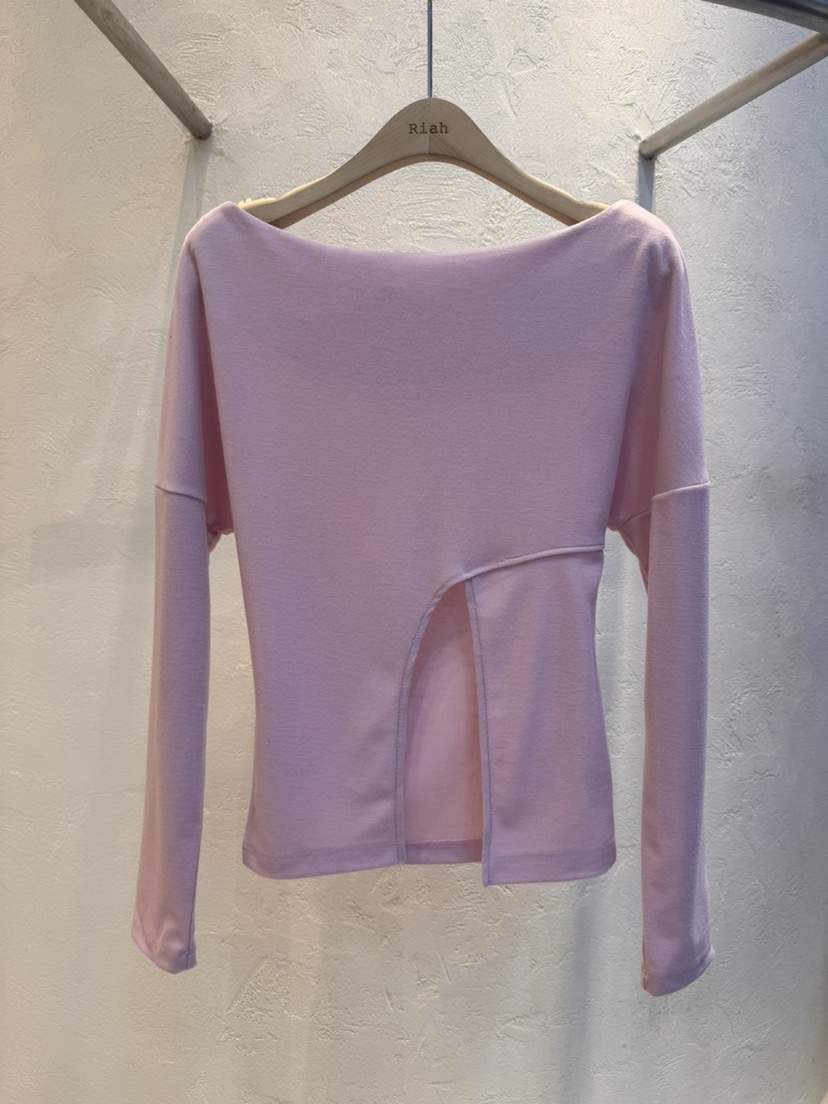 RIAH韓國東大門直郵女士新款時尚熱賣26春夏休閑推薦長袖T恤RIAH長袖T恤