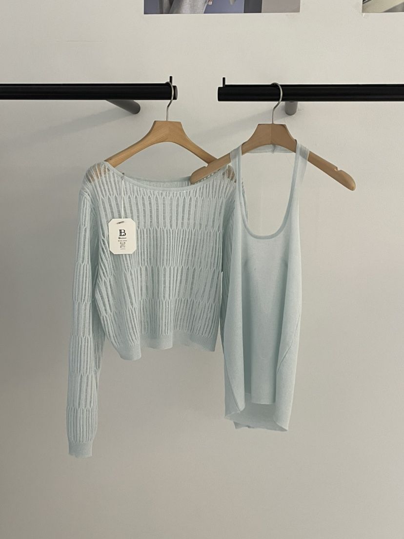 BUTTER-P韓國代購女裝新品人氣26春夏休閑推薦熱賣時尚套裝BUTTER-P套裝