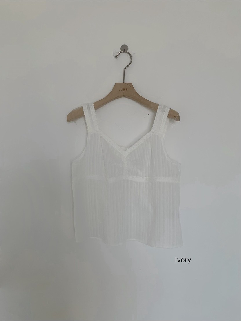 JUEDE韓國代購女士新品26春夏吊帶背心JUEDE吊帶/背心