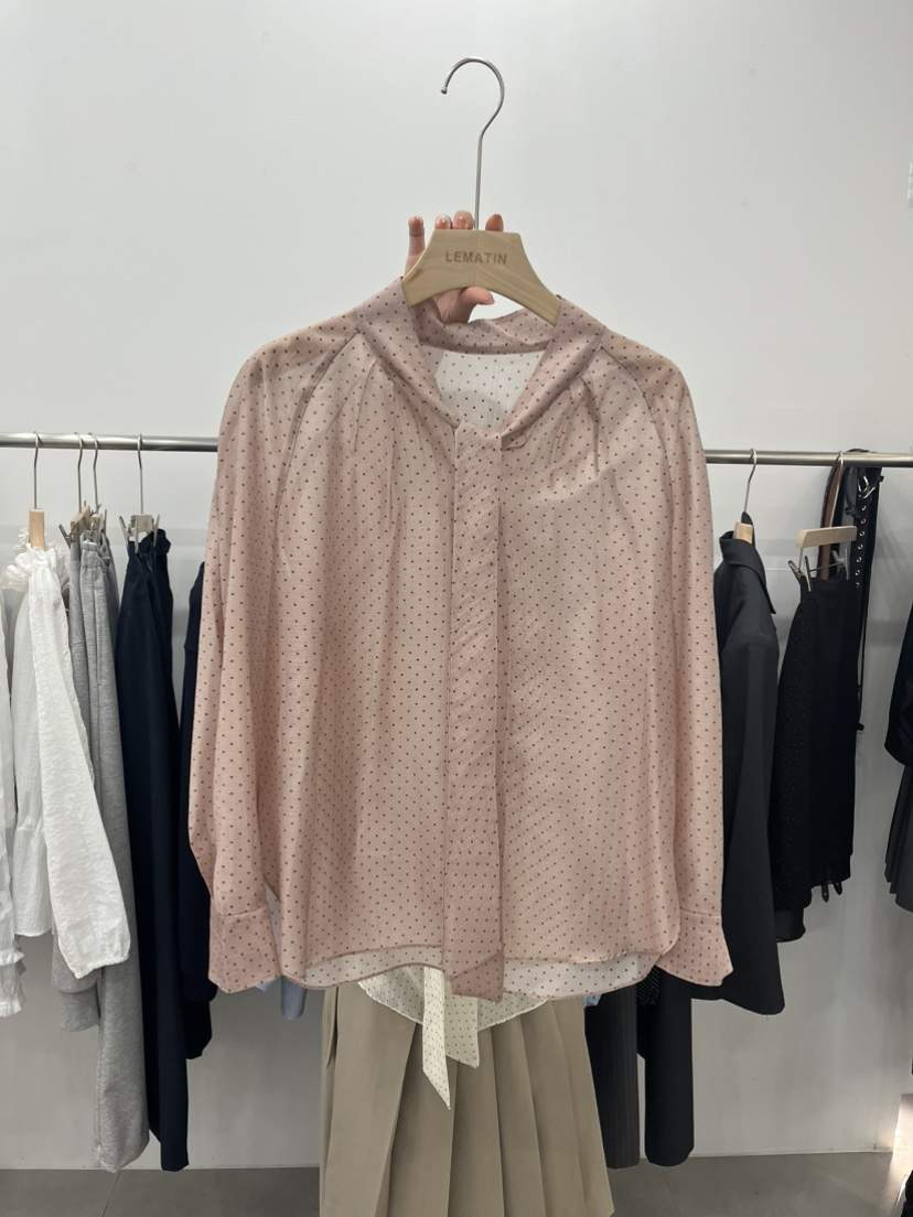 LEMATIN韓國直郵女士新品26春夏休閑真品推薦熱賣襯衫蕾絲衫LEMATIN襯衫/蕾絲衫