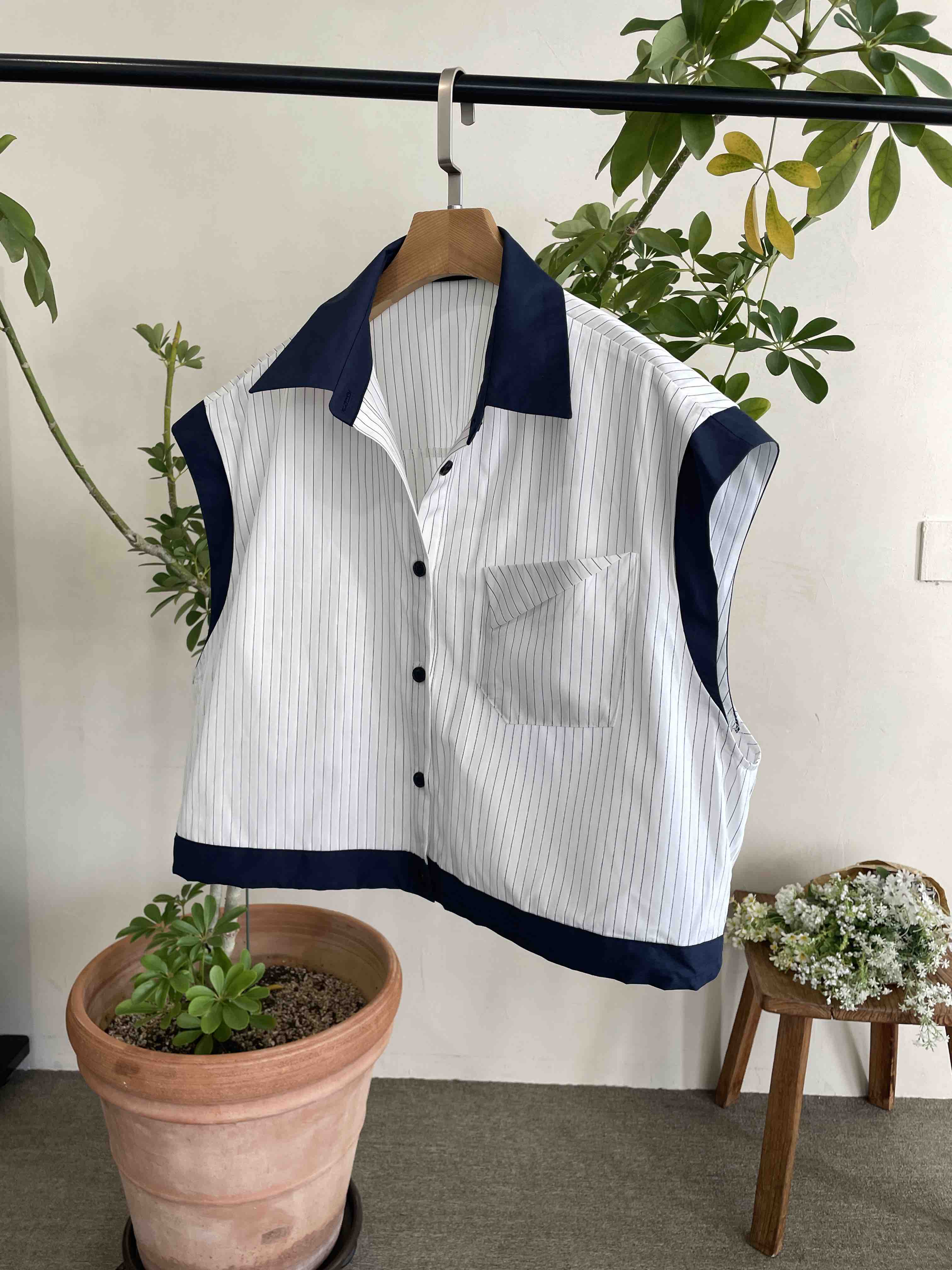 EDITION-P韓國代購女裝新品真品推薦休閑時尚人氣職業馬甲EDITION/CHAHEE馬甲