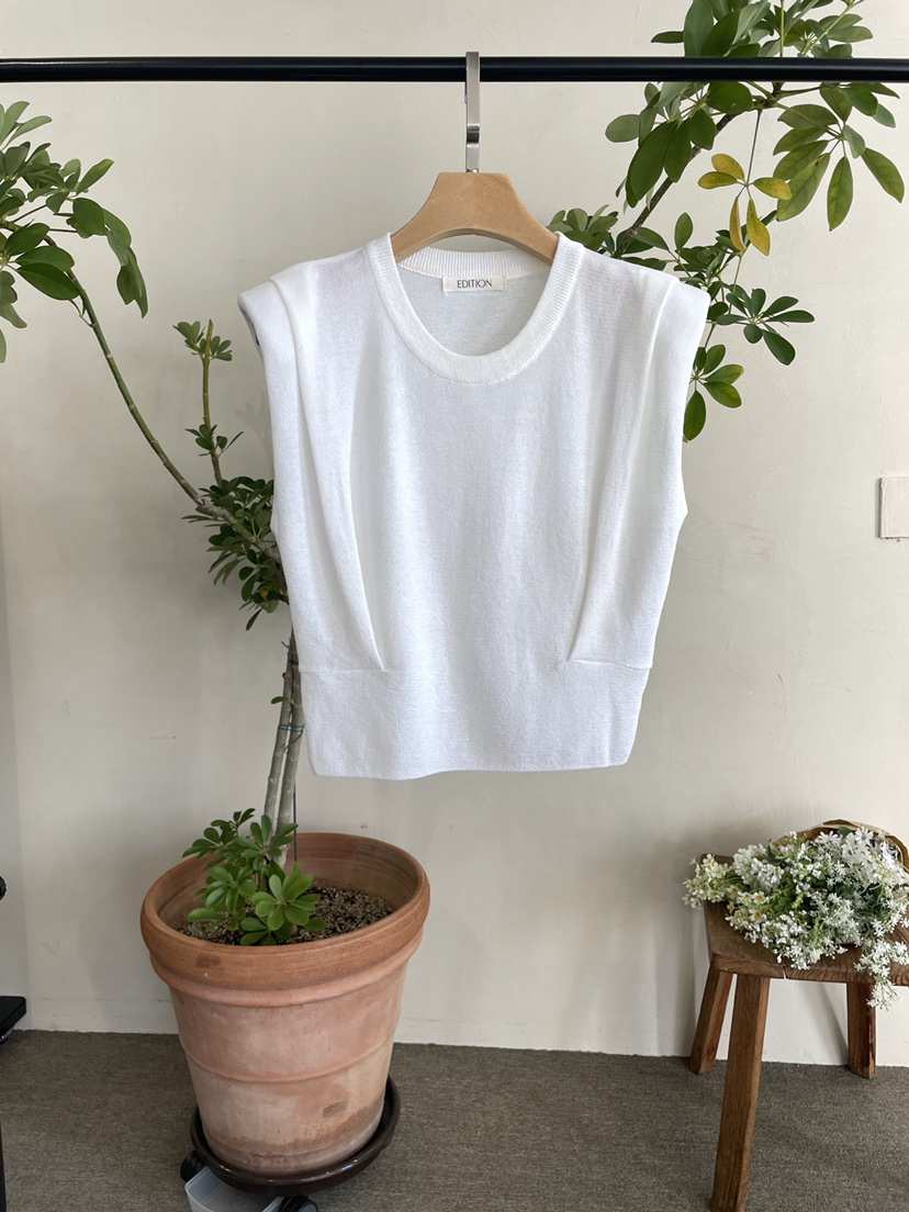 EDITION-P韓國代購女裝新款職業時尚真品熱賣推薦吊帶背心EDITION/CHAHEE吊帶/背心
