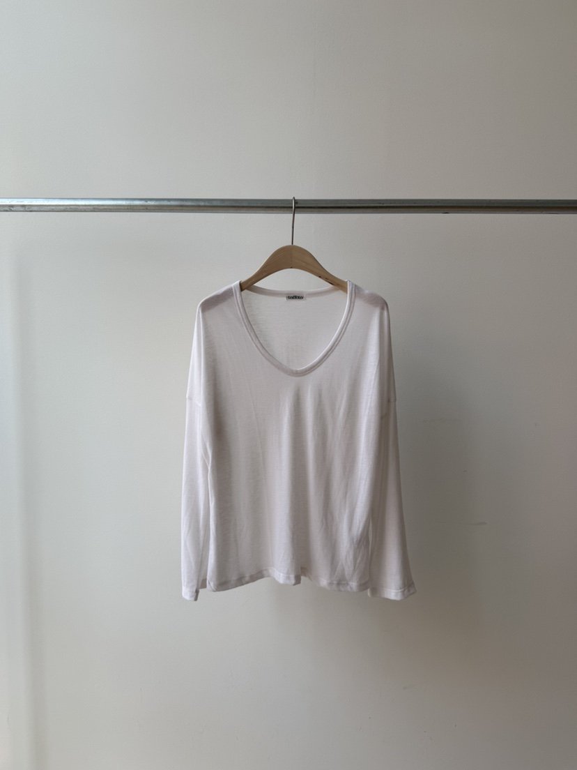 TAFFETA/MURET韓國東大門直郵女士新品26春夏休閑長袖T恤TAFFETA/MURET長袖T恤