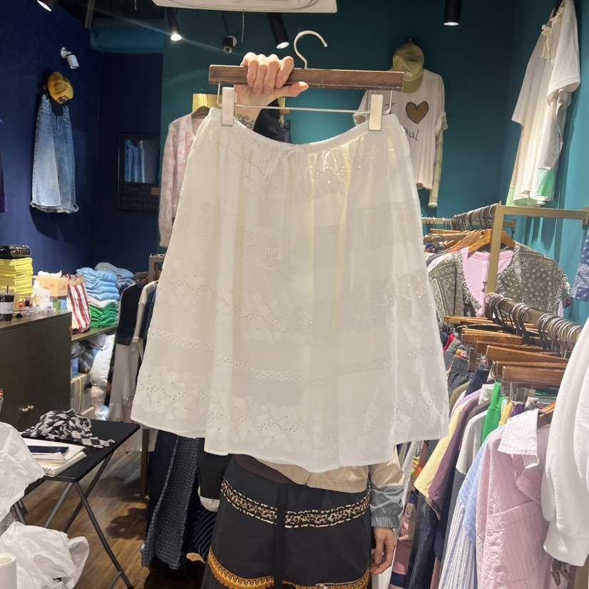 MERCI LINDA韓國代購女裝新款推薦時尚人氣熱賣休閑短裙MERCI LINDA短裙