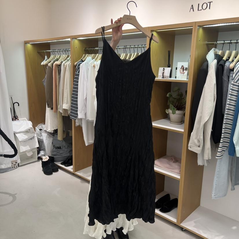 ALOT韓國代購女士新品26春夏推薦時尚熱賣人氣休閑連衣裙A LOT連衣裙