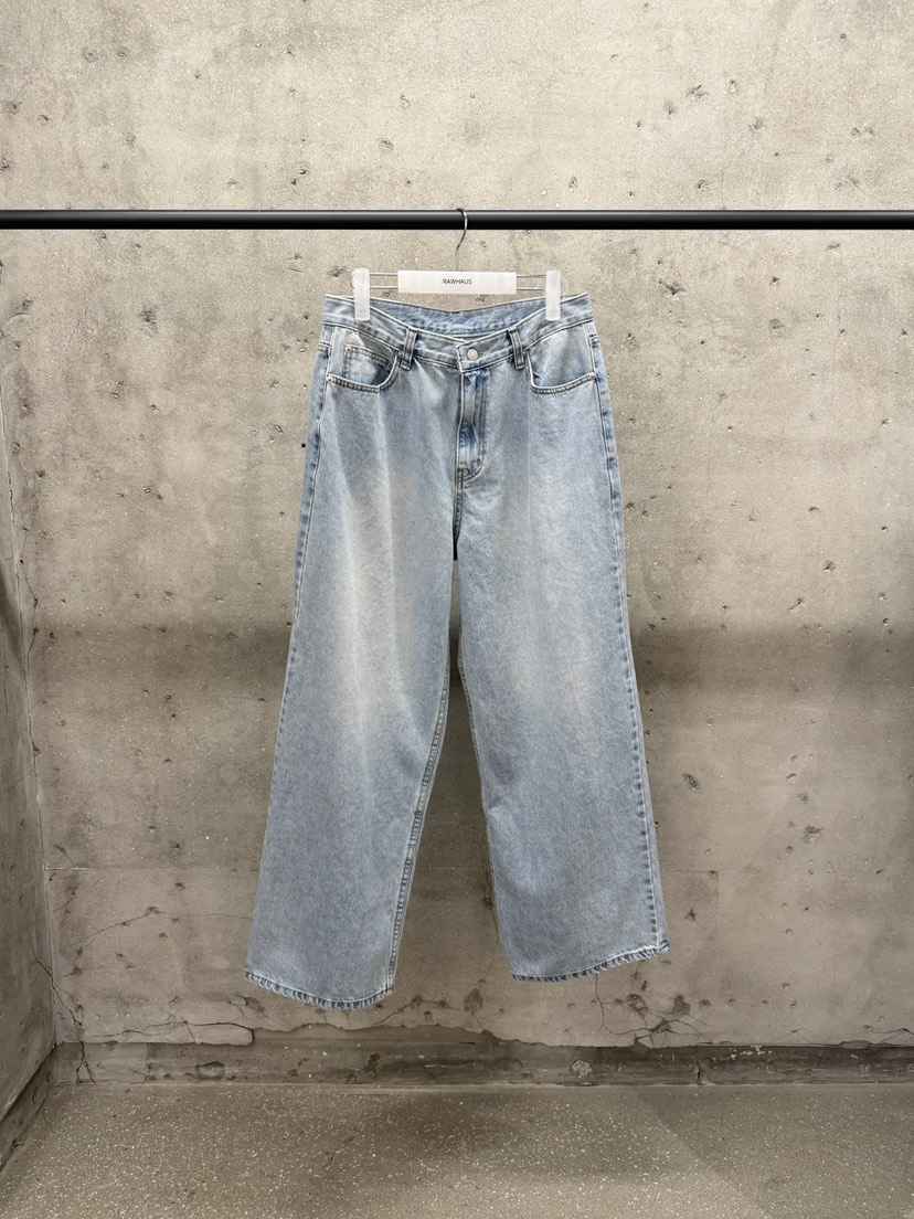 EST韓國直郵女士新款時尚熱賣職業推薦26春夏牛仔褲寬松牛仔EST/RAWHAUS牛仔褲