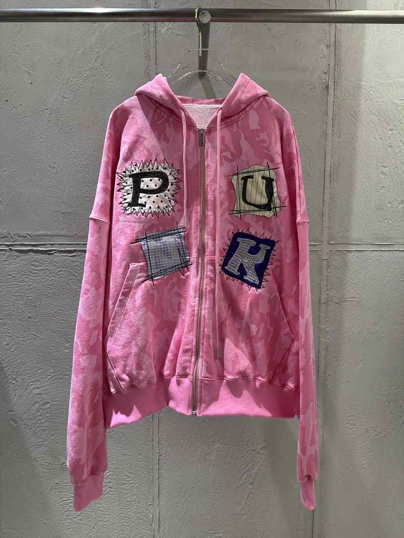 UNICO-p韓國東大門直郵女士新品職業休閑夾克連帽衫迷彩UNICO夾克