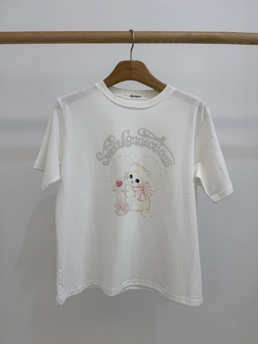 BY CHAPTER韓國直郵實拍女裝新品熱賣26春夏人氣時尚T恤BY ChapterT恤