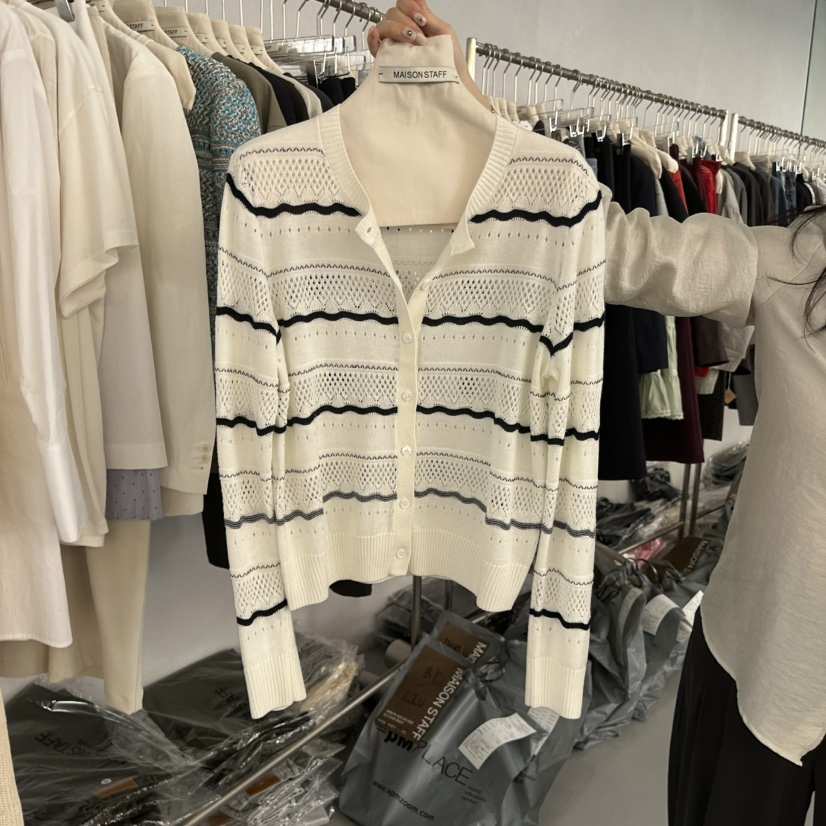 DOUBLE STANDARD/LE SMOKING/MAISONSTAFF韓國東大門直郵女裝新品人氣針織衫MAISONSTAFF針織衫