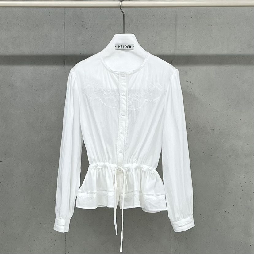 HELDER-P韓國代購女裝新款熱賣26春夏人氣推薦襯衫蕾絲衫HELDER襯衫/蕾絲衫