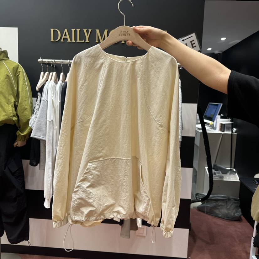 DAILY MOMENT韓國代購女裝新款推薦熱賣26春夏時尚長袖T恤DAILY MOMENT長袖T恤